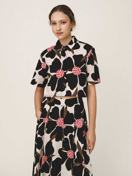 TOMI CROPPED SHIRT