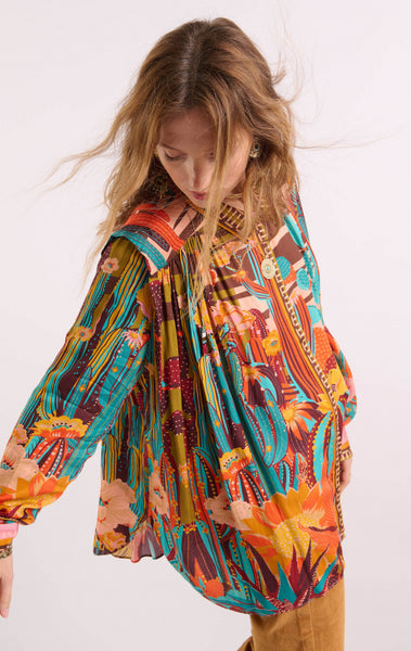 MEILINE SHIRT | ORANGE
