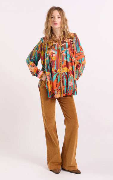 MEILINE SHIRT | ORANGE