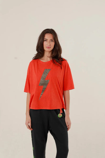 ANGIE T-SHIRT | ORANGE