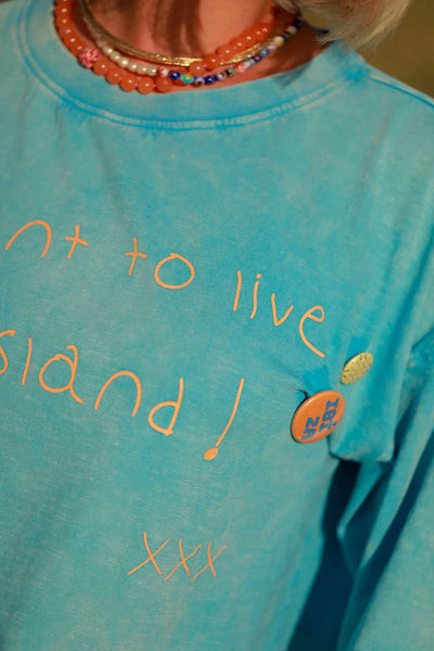 ILDA T-SHIRT | IBIZA BLUE