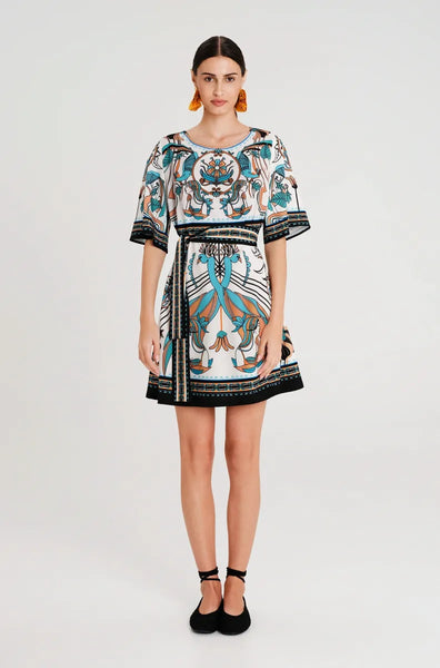 FOUNTAIN SHORT DRESS