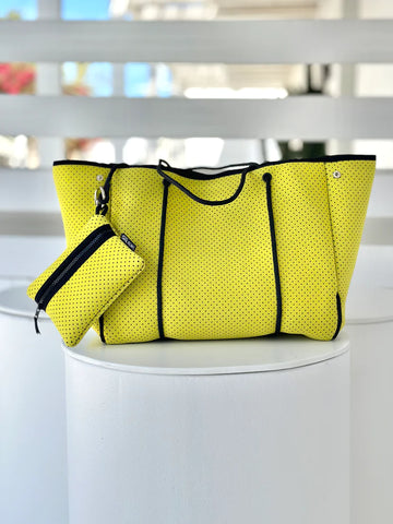 TOTE BAG | LIMEWEDGE WITH SAND.