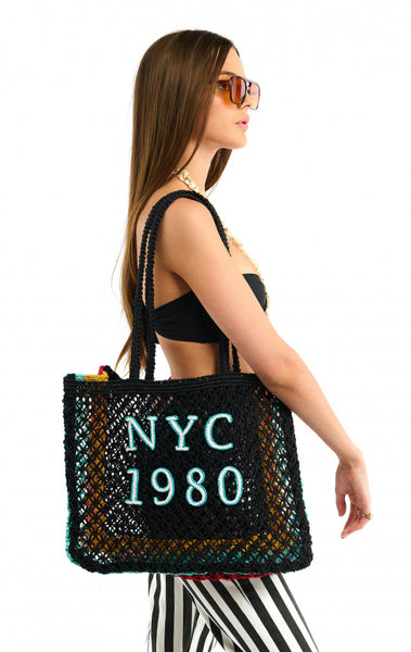 ULYSS BLACK SHOPPING BAG