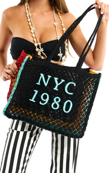 ULYSS BLACK SHOPPING BAG