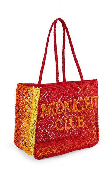 ULYSS RED SHOPPING BAG