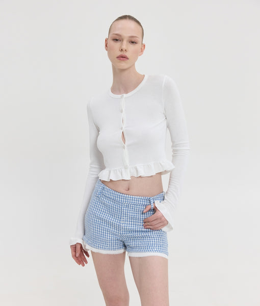 VIOLETTE CARDI | WHITE
