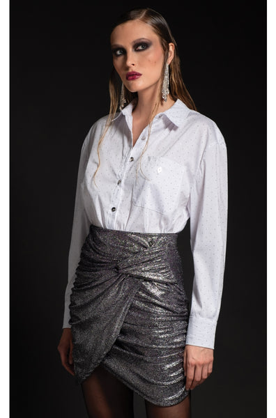 SHIMMER SHIRT | WHITE