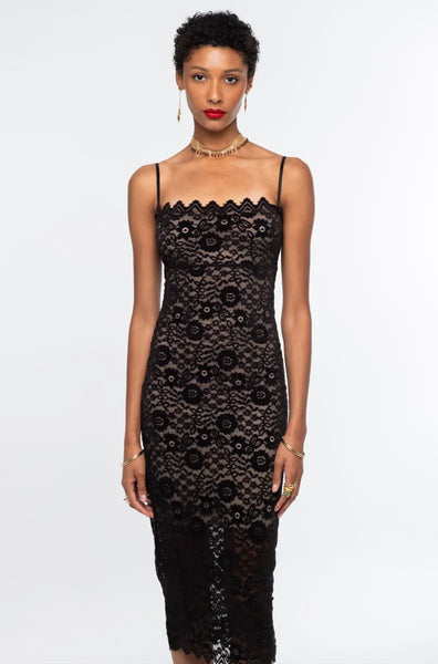 ENCHANTED MIDI DRESS