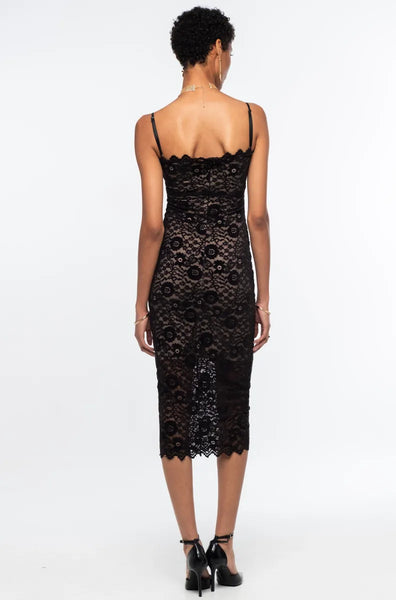 ENCHANTED MIDI DRESS