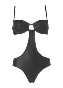 SERENA BLACK | MATTE RIB