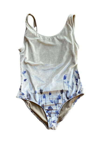 WHITE VELVET LILLY ONE PIECE