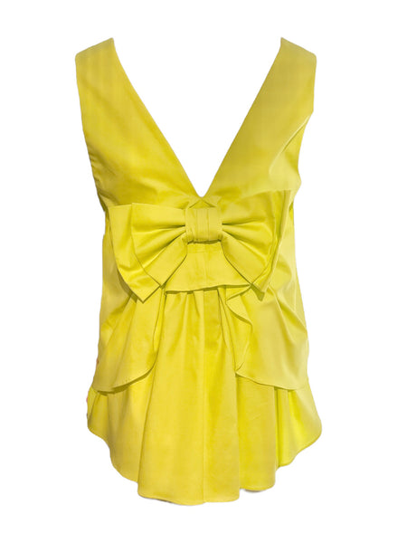 BOW YELLOW TOP