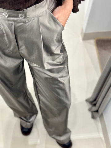 METALLIC TROUSERS