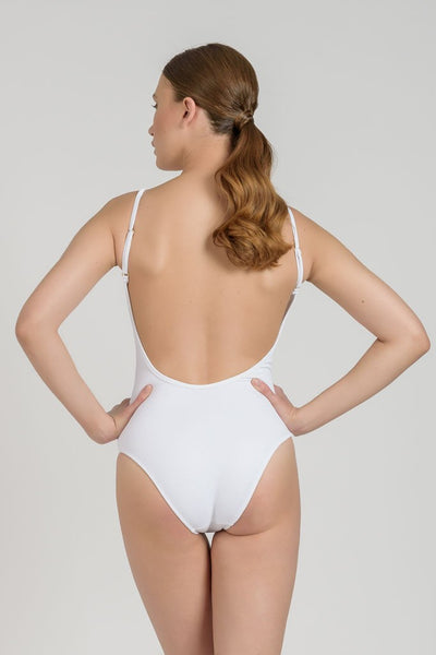 LOW BACK ONE PIECE SWIMSUIT